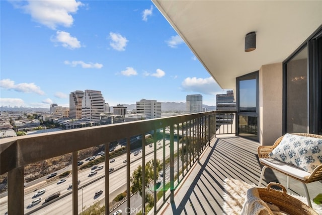 222 Monterey Rd Unit 1203, Glendale, CA 91206 - balcony with a city view