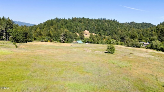 7950 Flynn Creek Rd, Comptche, CA 95427 - view of wooded area