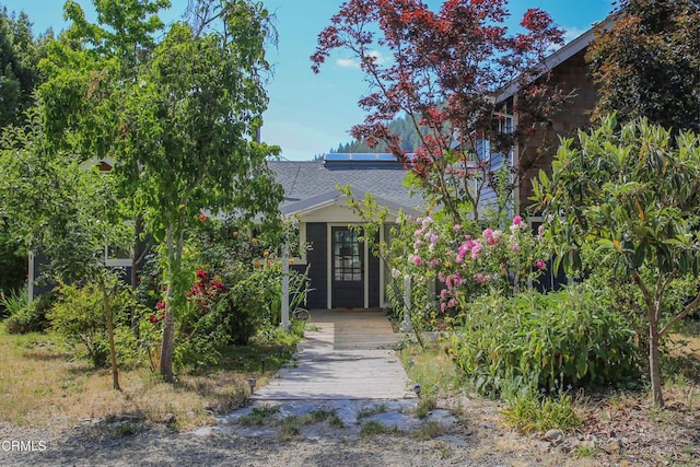 7950 Flynn Creek Rd, Comptche, CA 95427 - view of front of property with a shingled roof