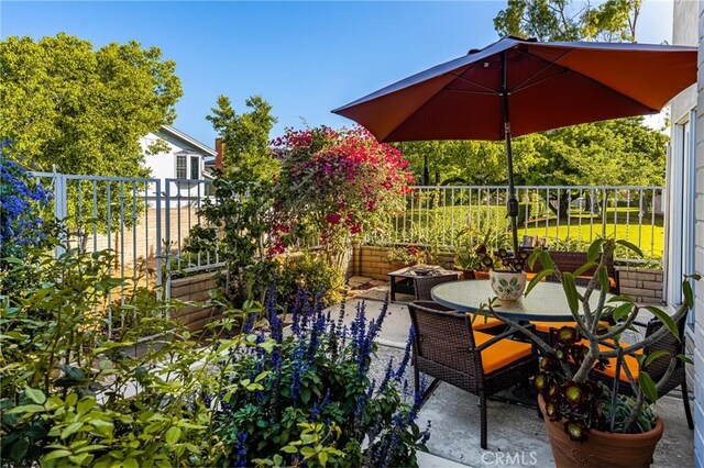 24 Spicewood Way, Irvine, CA 92612 - view of patio featuring outdoor dining space