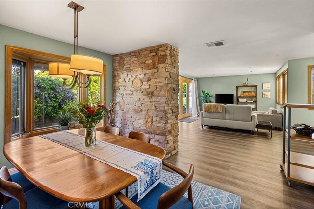 24 Spicewood Way, Irvine, CA 92612 - dining space with wood finished floors
