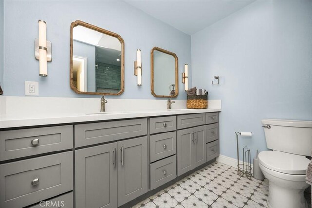 24 Spicewood Way, Irvine, CA 92612 - bathroom featuring double vanity and tile patterned floors