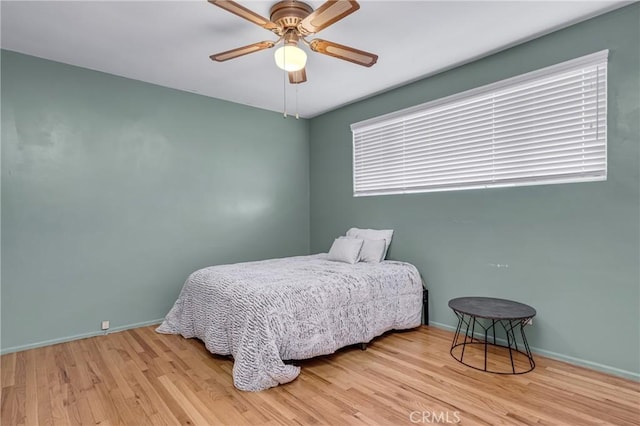 9513 Rex Rd, Pico Rivera, CA 90660 - bedroom featuring wood finished floors and ceiling fan