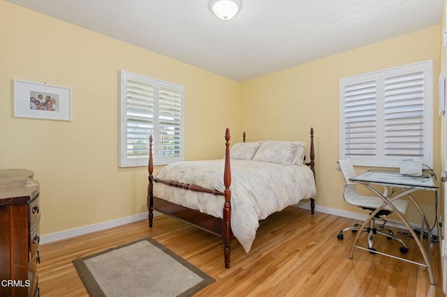 324 N J St, Oxnard, CA 93030 - bedroom with baseboards and light wood-style floors