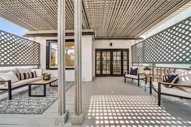 569 Lewis Ave, San Leandro, CA 94577 - view of patio with outdoor lounge area