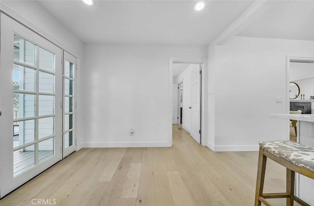 569 Lewis Ave, San Leandro, CA 94577 - empty room featuring light wood-style flooring and recessed lighting