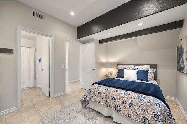 5210 Avenida De Kristine, Yorba Linda, CA 92887 - bedroom featuring tile patterned floors and recessed lighting