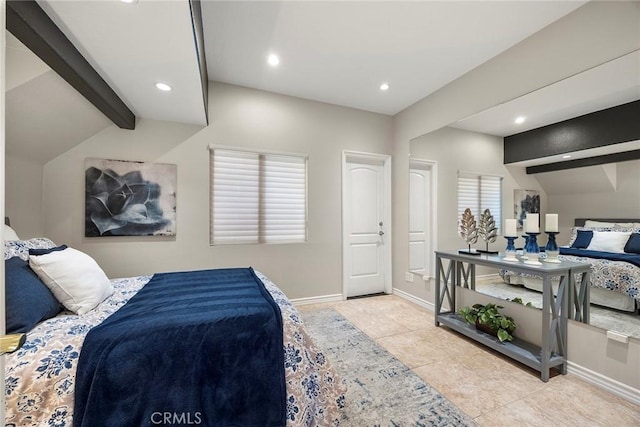 5210 Avenida De Kristine, Yorba Linda, CA 92887 - bedroom with tile patterned floors and recessed lighting