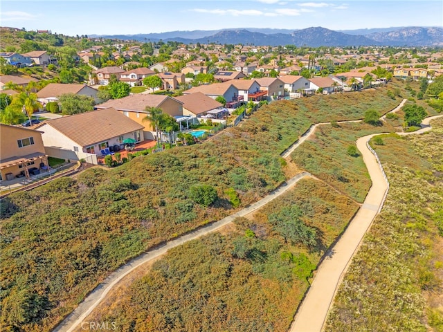 33818 Channel St, Temecula, CA 92592 - aerial perspective of suburban area with mountains