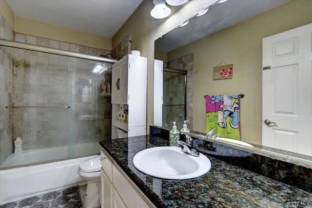 990 E Main St Unit A, El Cajon, CA 92021 - bathroom with vanity and combined bath / shower with glass door
