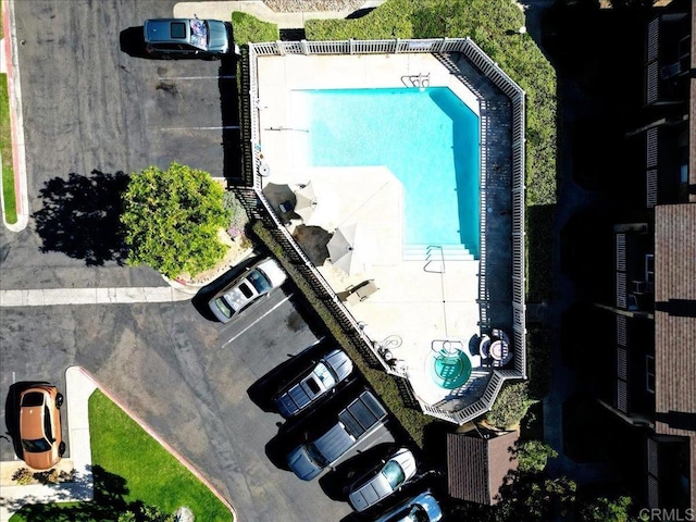 990 E Main St Unit A, El Cajon, CA 92021 - aerial view of a pool