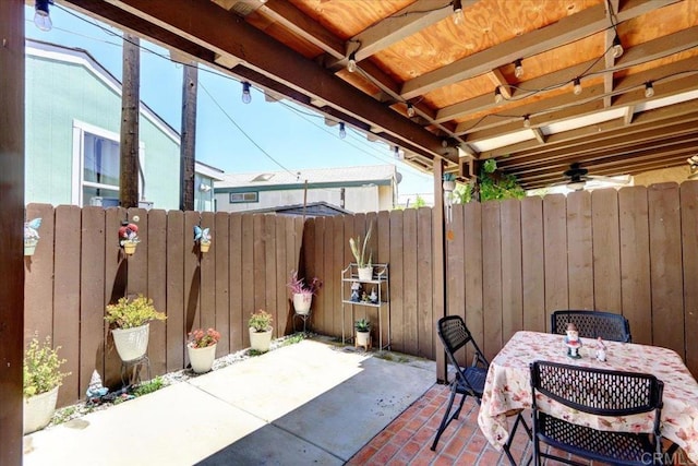990 E Main St Unit A, El Cajon, CA 92021 - view of patio featuring outdoor dining space