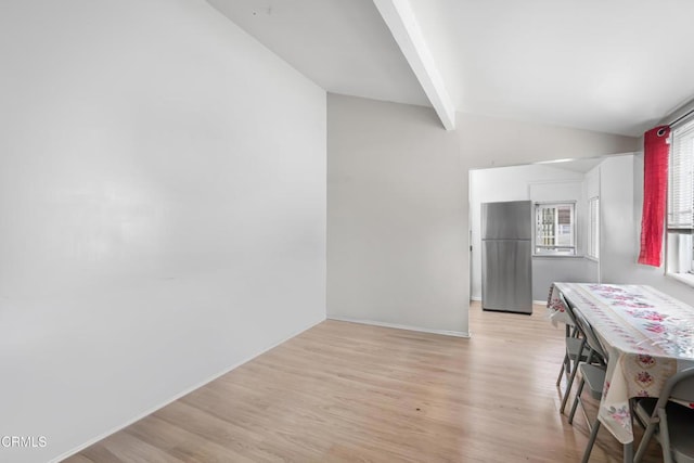136 N Garfield Ave, Oxnard, CA 93030 - dining area featuring light wood-style floors and baseboards