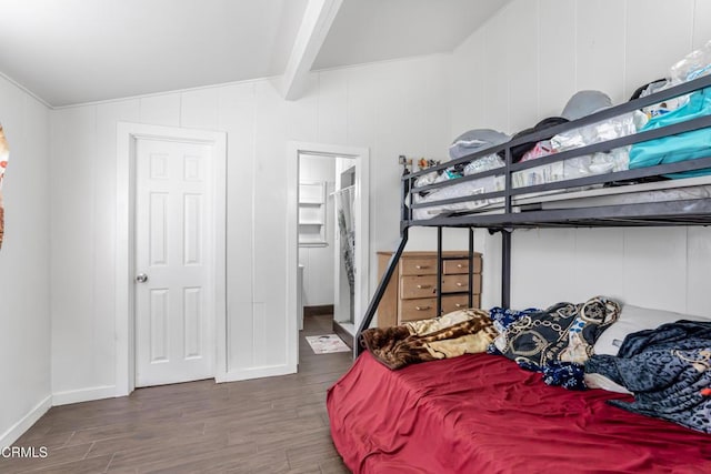136 N Garfield Ave, Oxnard, CA 93030 - bedroom featuring wood finished floors and ensuite bath