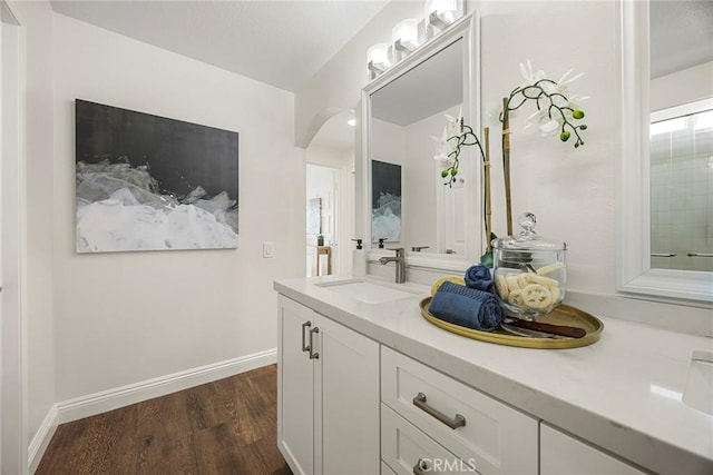 28245 Via Alfonse, Laguna Niguel, CA 92677 - full bathroom with wood finished floors and vanity