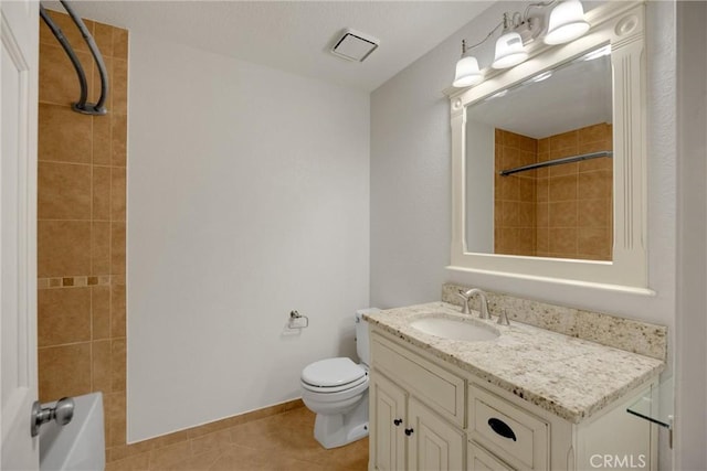 8291 Jennet St, Rancho Cucamonga, CA 91701 - bathroom with vanity and tile patterned floors