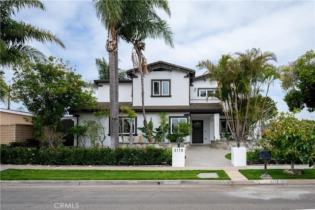 3119 Gibraltar Ave, Costa Mesa, CA 92626 - view of front facade featuring stucco siding