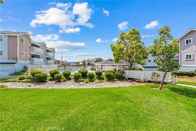 18051 Wakefield Ln Unit 106, Huntington Beach, CA 92648 - view of yard featuring a residential view