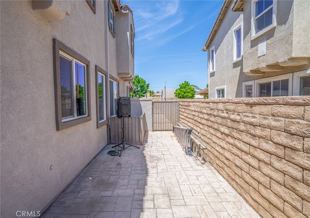 39269 Clear View Ct, Palmdale, CA 93551 - view of patio with a gate