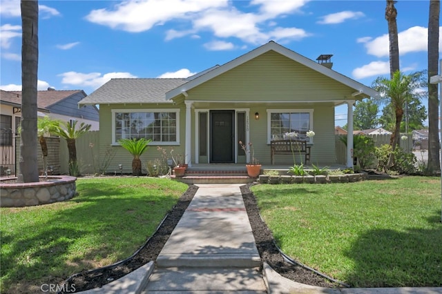 12950 7th St, Chino, CA 91710 - bungalow-style house with covered porch