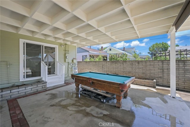 12950 7th St, Chino, CA 91710 - view of patio featuring a hot tub