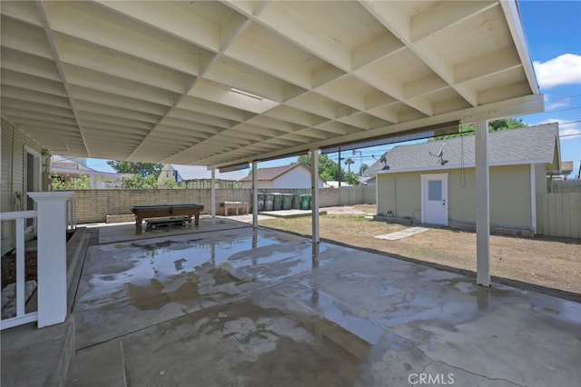 12950 7th St, Chino, CA 91710 - fenced backyard featuring a patio area