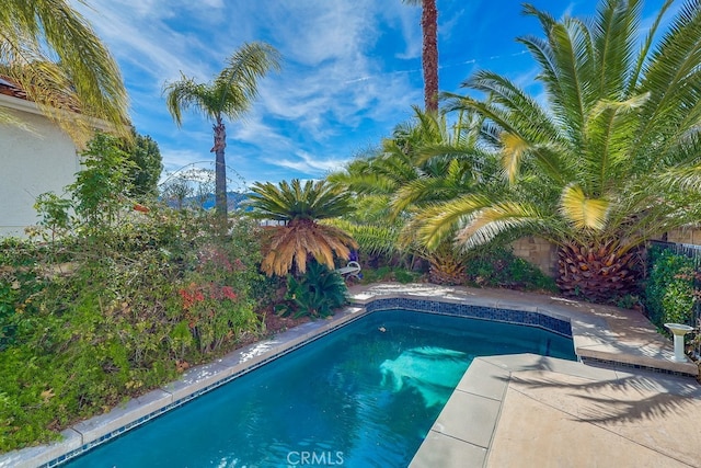 24813 Sagecrest Cir, Stevenson Ranch, CA 91381 - outdoor pool featuring a fenced backyard
