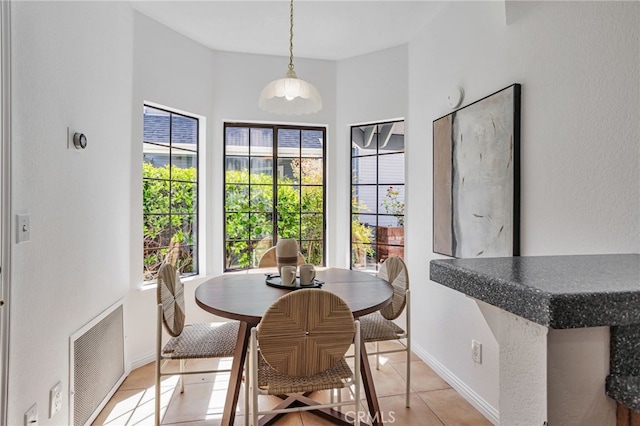 407 Mountain Laurel Ct, Mountain View, CA 94043 - dining room with baseboards and light tile patterned floors