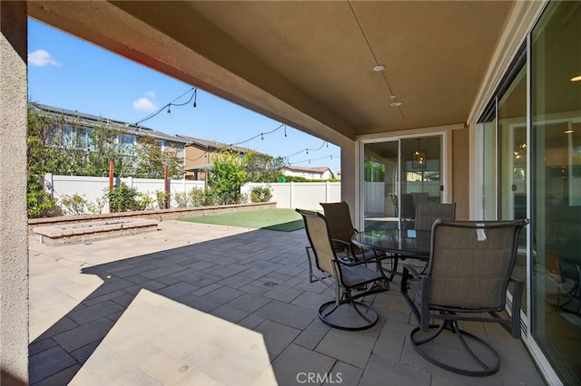531 Owens River Dr, Oxnard, CA 93036 - fenced backyard with a patio and outdoor dining space