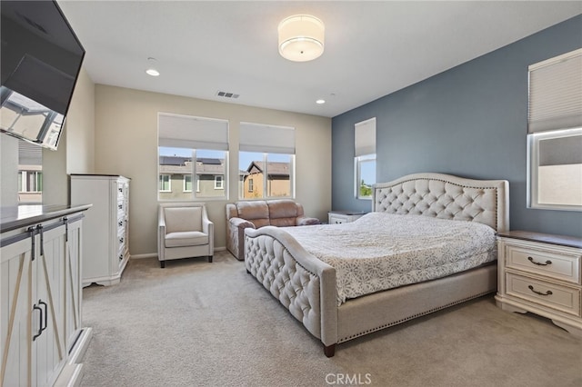 531 Owens River Dr, Oxnard, CA 93036 - bedroom featuring light carpet and recessed lighting