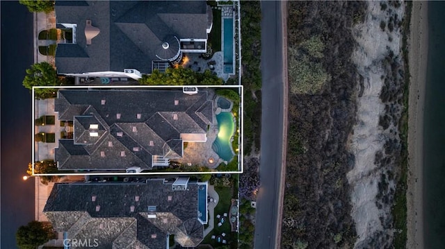 57 Cape Andover, Newport Beach, CA 92660 - aerial overview of property's location featuring property boundaries highlighted