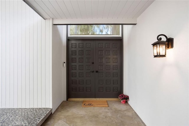 105 Via Capay, Palos Verdes Estates, CA 90274 - doorway to property featuring stucco siding