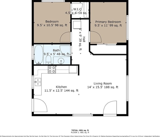 4041 57th St, Sacramento, CA 95820 - view of property floor plan