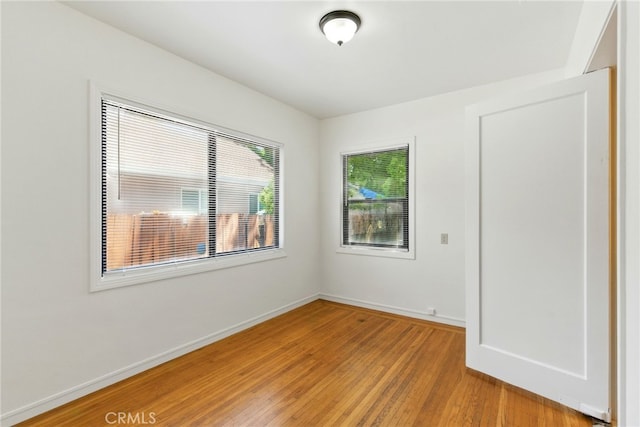 4041 57th St, Sacramento, CA 95820 - unfurnished room featuring light wood-style floors and baseboards