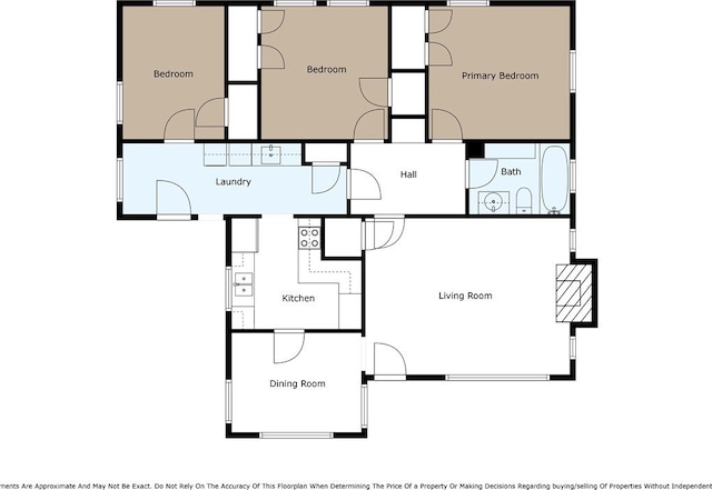 4041 57th St, Sacramento, CA 95820 - view of property floor plan
