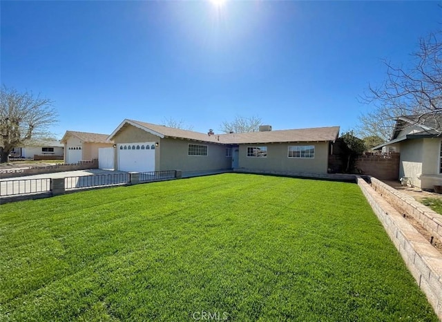 429 N Peg St, Ridgecrest, CA 93555 - single story home with stucco siding and an attached garage