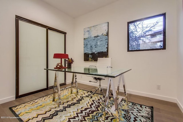 940 Burleigh Dr, Pasadena, CA 91105 - office space featuring wood finished floors and baseboards
