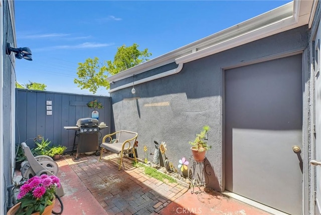 195 Morristown Ln, Costa Mesa, CA 92626 - view of patio with area for grilling