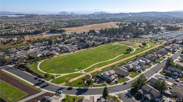 1706 Brittney Rd, Beaumont, CA 92223 - aerial view of property and surrounding area with a mountainous background and nearby suburban area