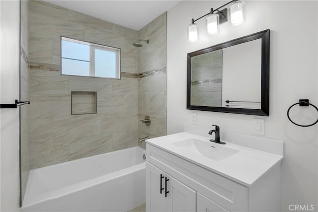 12815 Rexton St, Norwalk, CA 90650 - bathroom featuring vanity and shower / washtub combination