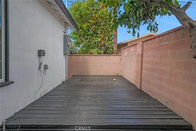 12815 Rexton St, Norwalk, CA 90650 - view of wooden deck