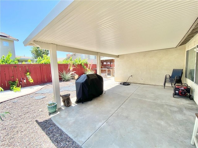 980 Lexington St, Hemet, CA 92545 - fenced backyard featuring a grill and a patio