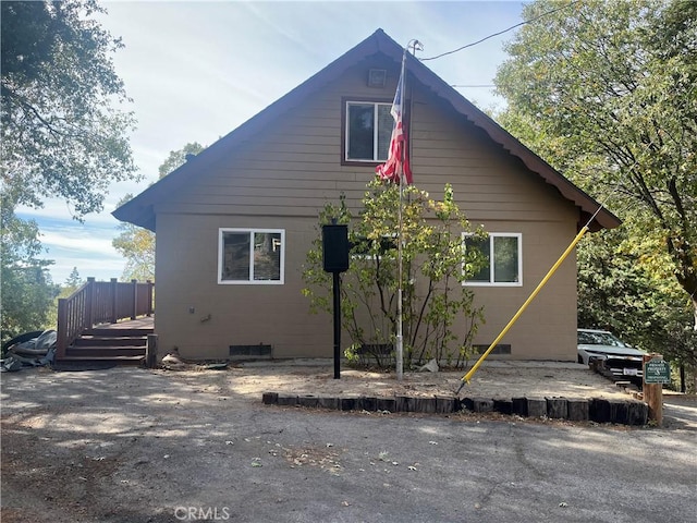 6070 Manzanita Ct, Angelus Oaks, CA 92305 - view of side of property