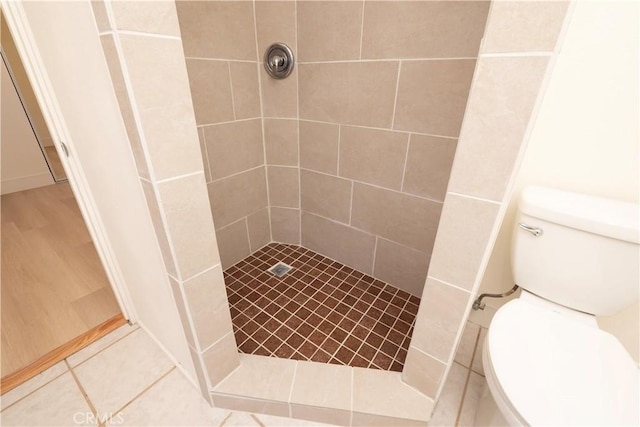 12711 Leroy Ave, Garden Grove, CA 92841 - bathroom featuring tiled shower and tile patterned floors