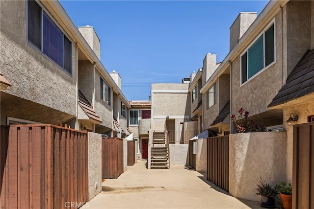 4230 Whitsett Ave Unit 6, Studio City, CA 91604 - view of concrete alley featuring stairs