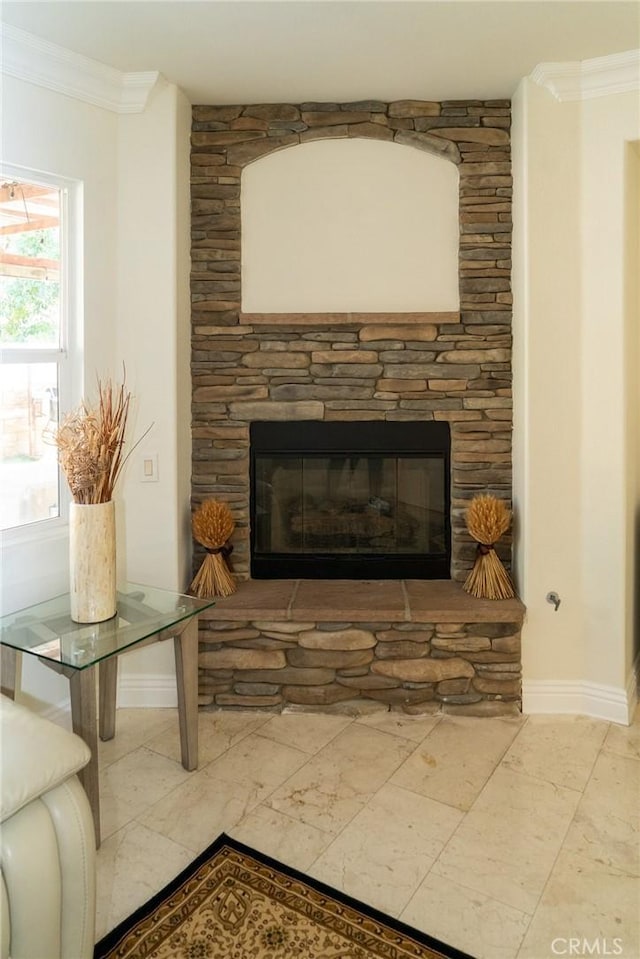 2417 Lenai Cir, Corona, CA 92879 - detailed view of a fireplace and ornamental molding