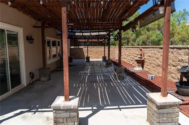 2417 Lenai Cir, Corona, CA 92879 - view of patio / terrace featuring a pergola