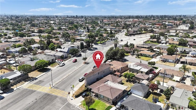 8630 Elba St, Pico Rivera, CA 90660 - aerial perspective of suburban area
