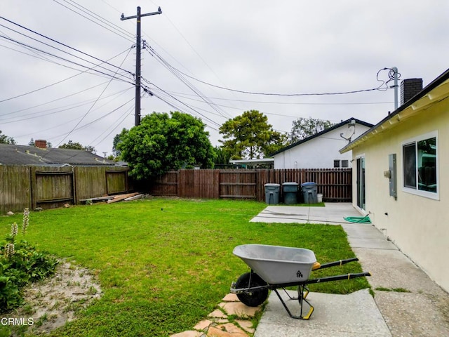 1100 Dahlia St, Oxnard, CA 93036 - fenced backyard featuring a patio area