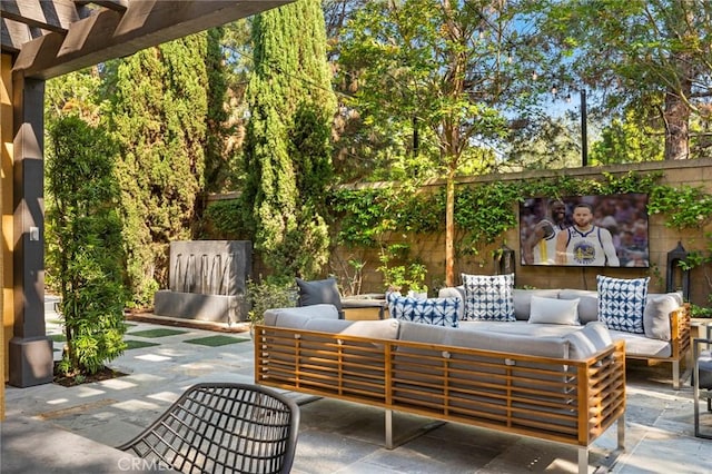 24 Tesoro, Irvine, CA 92618 - view of patio featuring an outdoor living space
